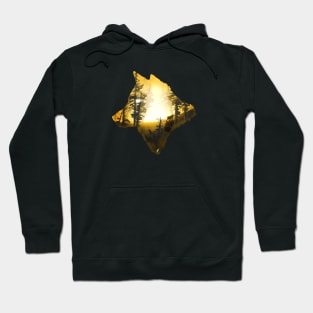 Yellow Wolf Hoodie